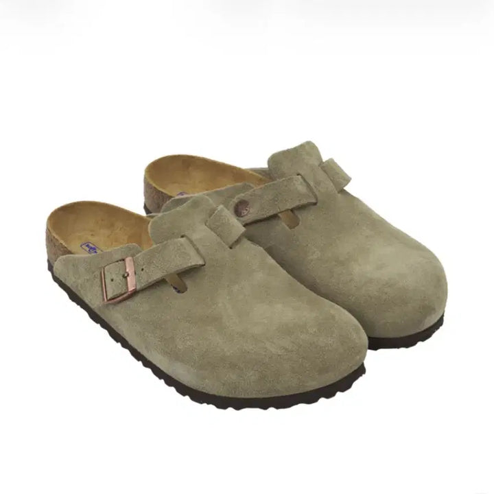 [BUNJANG] Birkenstock Boston Taupe Size 43 / 버켄스탁 보스턴 토프 43