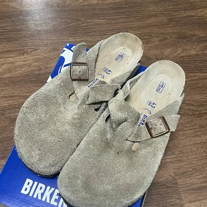 [BUNJANG] Birkenstock Boston Taupe Size 43 / 버켄스탁 보스턴 토프 43