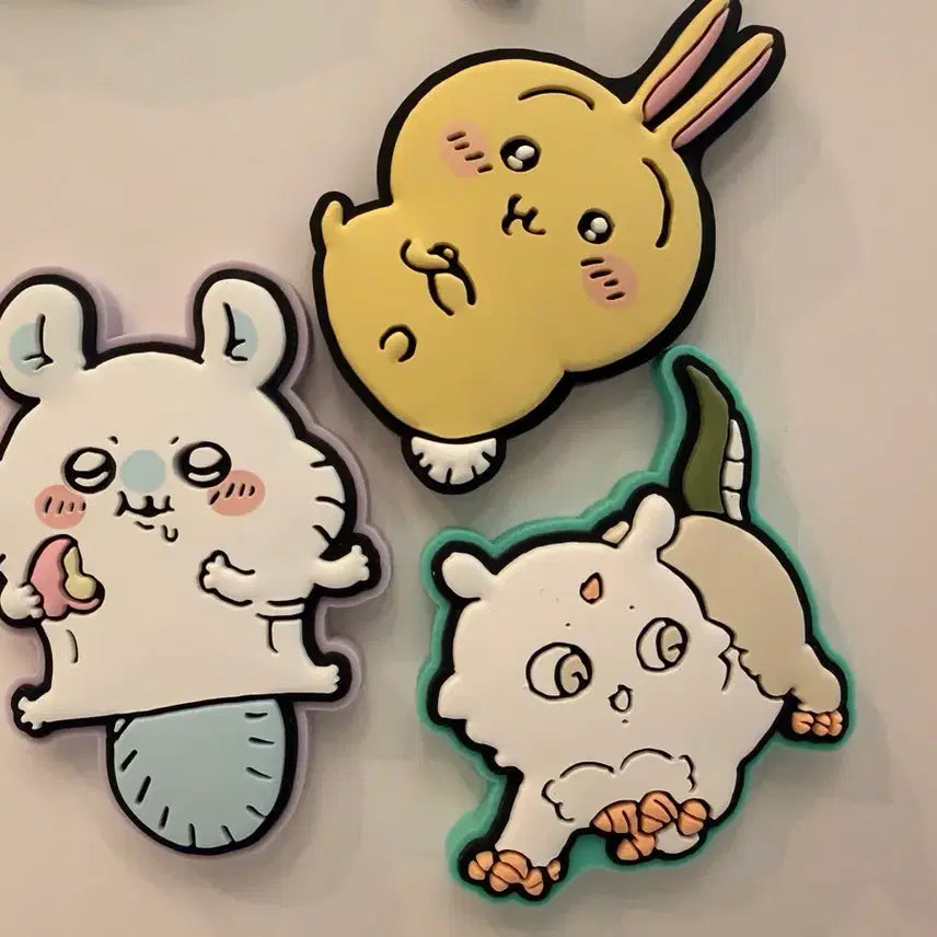 [BUNJANG] Chiikawa Rubber Magnet Gacha Capsule Set (5 Types, Bundle) / 치이카와 러버 마그넷 가챠 캡슐 자석 5종(일괄)