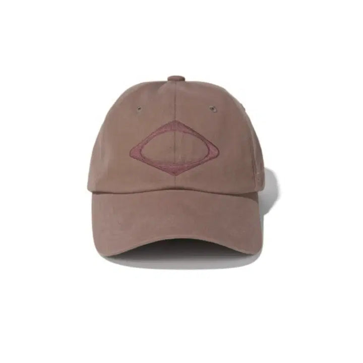 [BUNJANG] Mischief Rhombus Ball Cap Pink Brown / 미스치프 모자