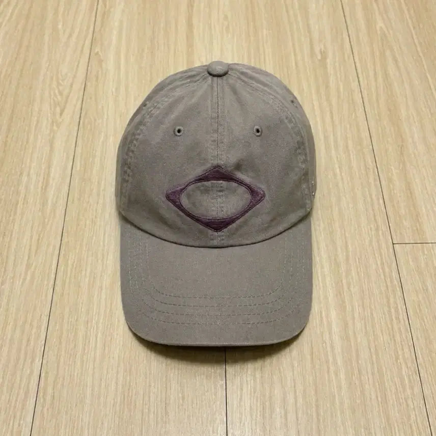 [BUNJANG] Mischief Rhombus Ball Cap Pink Brown / 미스치프 모자