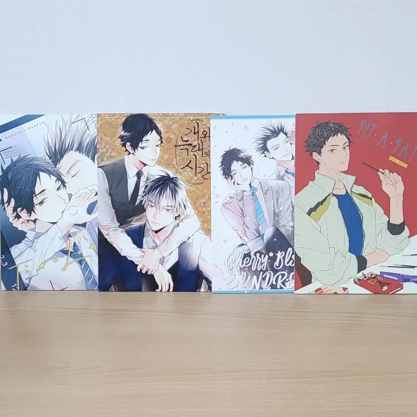 [BUNJANG] Haikyuu!! Bokuto &amp; Akaashi BL Doujinshi Bundle Set / 하이큐 보쿠아카 봌앜 회지 동인지 비안님 시마님 BL