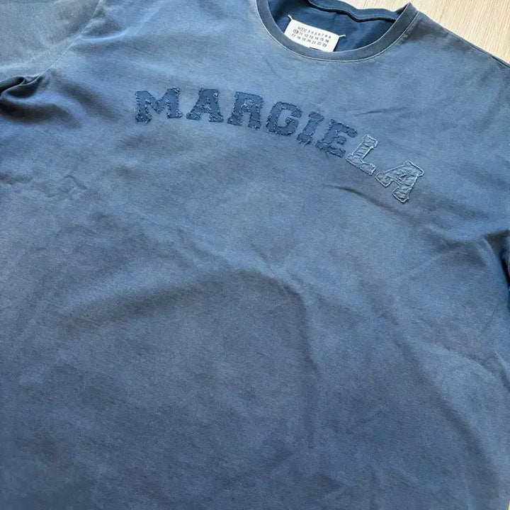 [BUNJANG] Maison Margiela Oversized Logo Heavy T-Shirt / 메종 마르디엘라 오버핏 로고 헤비 반팔