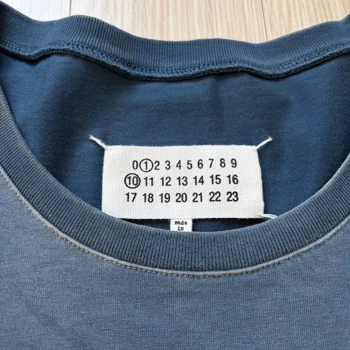 [BUNJANG] Maison Margiela Oversized Logo Heavy T-Shirt / 메종 마르디엘라 오버핏 로고 헤비 반팔