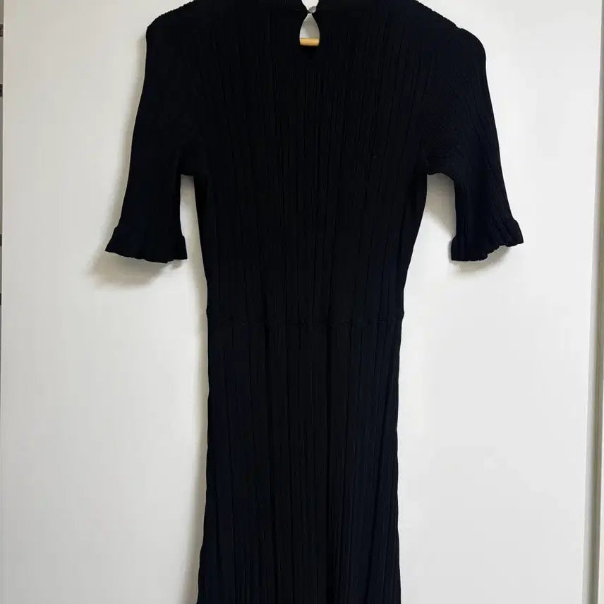[BUNJANG] Maje Black Knit Dress Size 55 / 마쥬 블랙 니트 원피스 55
