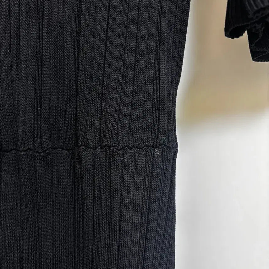 [BUNJANG] Maje Black Knit Dress Size 55 / 마쥬 블랙 니트 원피스 55