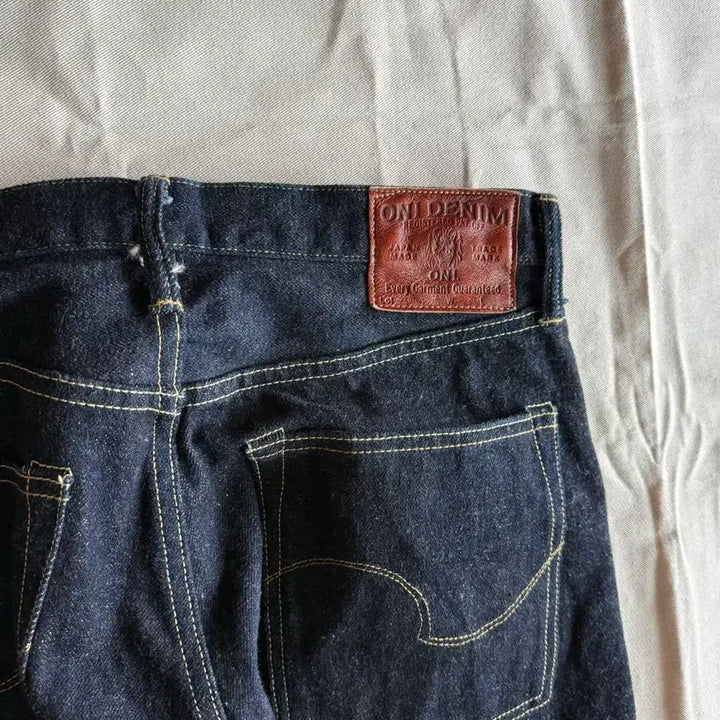 [BUNJANG] Oni Denim Low Tension Selvedge Jeans (Size 32) / [32] 오니 데님 oni denim 로우텐션 셀비지