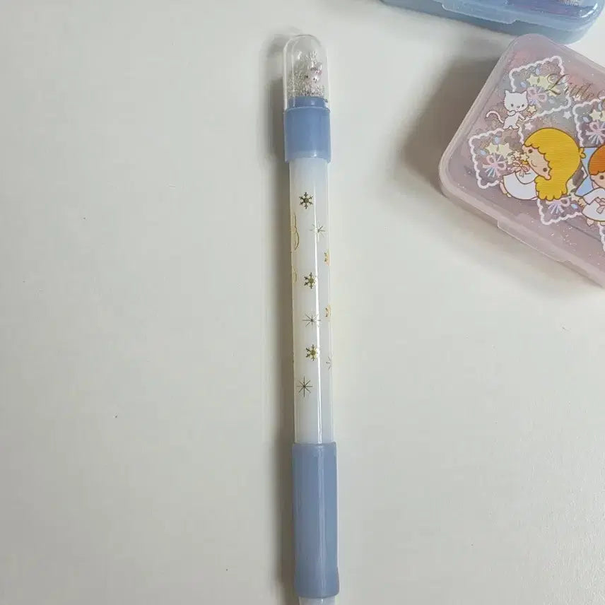[BUNJANG] Classic Kitty Snowflower Rabbit Kitty Ballpoint Pen / 고전키티 눈꽃 토끼키티 볼펜
