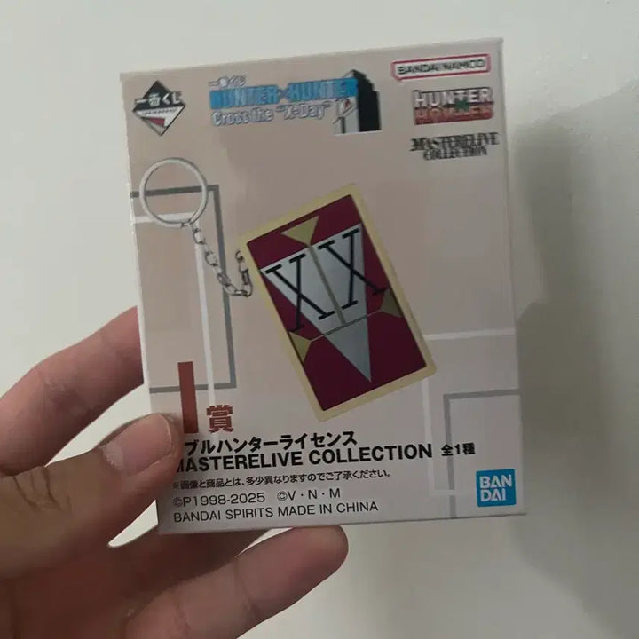 [BUNJANG] Hunter x Hunter Ichiban Kuji Prize I License Card Keychain / 헌터헌터 제일복권 I상 라이센스카드