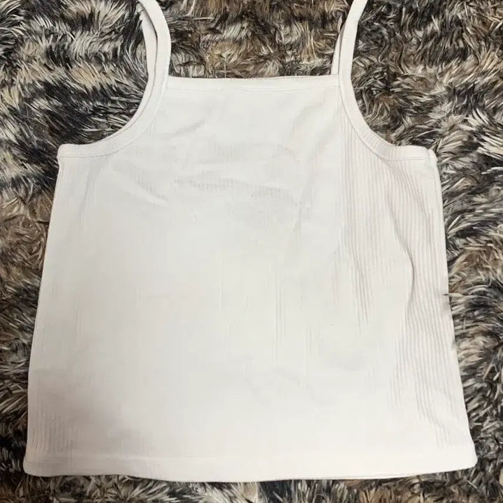 [BUNJANG] White V-Neck Ribbed Long Sleeve Sleeveless Set / 여름옷// 화이트 브이넥 골지 긴팔 나시 티셔츠