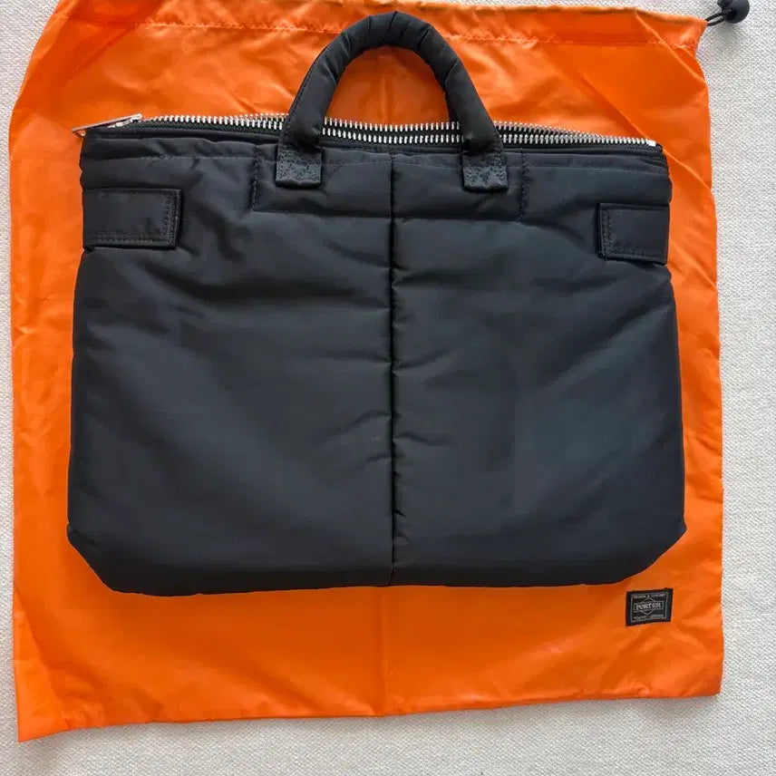 [BUNJANG] Yoshida Porter Tanker Short Helmet Bag (Black) / 요시다 포터 탱커 숏 헬멧백(블랙, 새상품급)