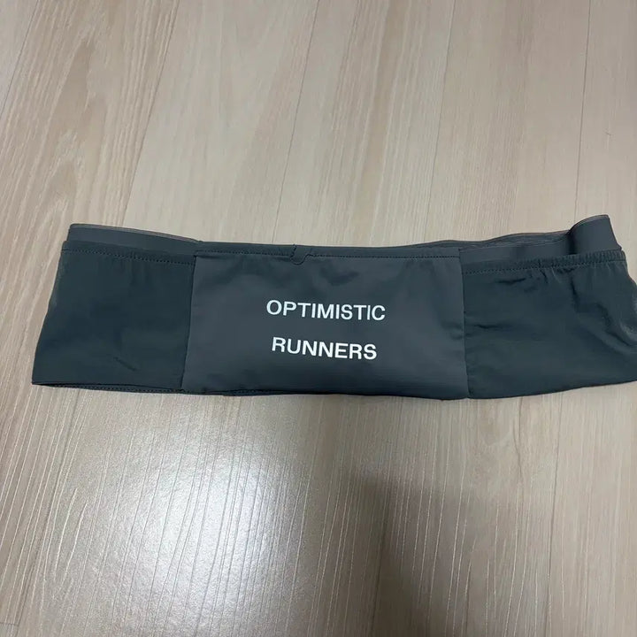 [BUNJANG] Optimistic Runner Belt Grey / [M] 옵티미스틱 러너 벨트 그레이