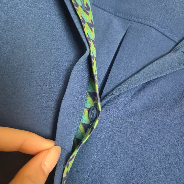 [BUNJANG] Jack Nicklaus Kolon Blue Blouse Jacket / 잭니클라우스 코오롱 블루 블라우스 자켓
