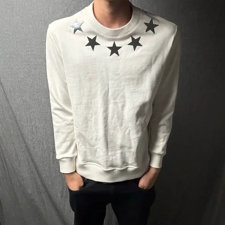 [BUNJANG] Givenchy Star Patch Sweatshirt / Givenchy 지방시 스타 패치 맨투맨