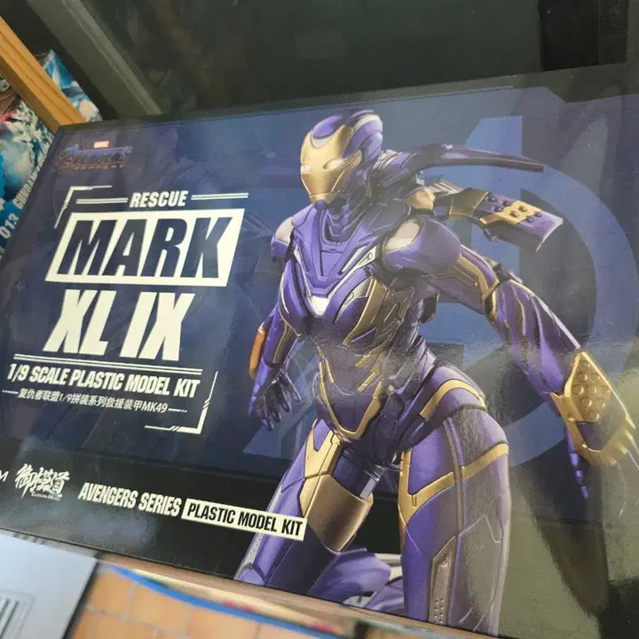 [BUNJANG] EASTERN MODEL Iron Man Mark L / Rescue Mark XLIX 1/9 Scale Plastic Model Kit / 이스턴모형 아이언맨/레스큐 프라모델 마크L/XLIX 일반버전