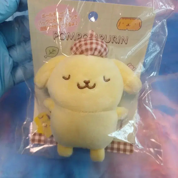 [BUNJANG] Pompompurin My Treasure Series 2-Way Keyring / Brooch / 폼폼푸린 나의보물 시리즈 2WAY 키링 / 브로치 1종