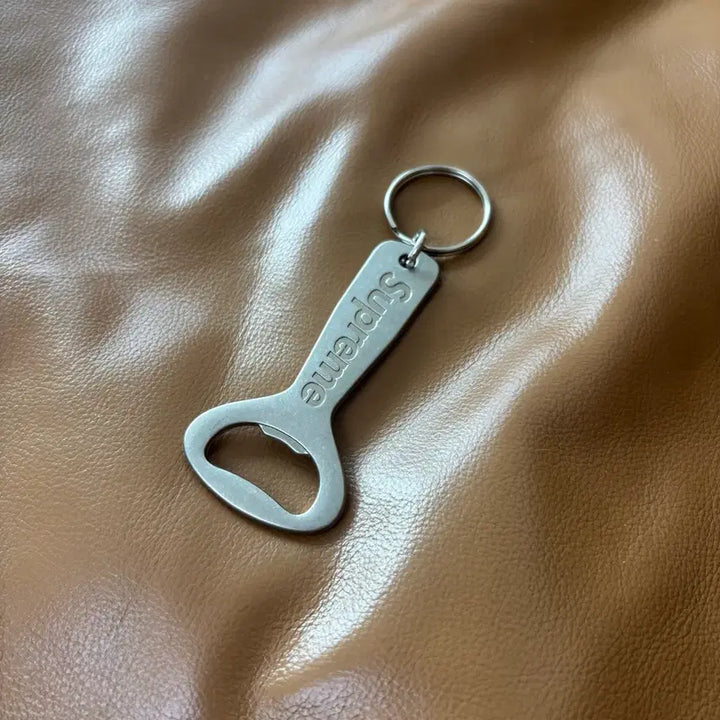 [BUNJANG] Supreme Bottle Opener Keychain Silver / 슈프림 보틀 오프너 병따개 키체인 열쇠고리 실버 키홀더 키링