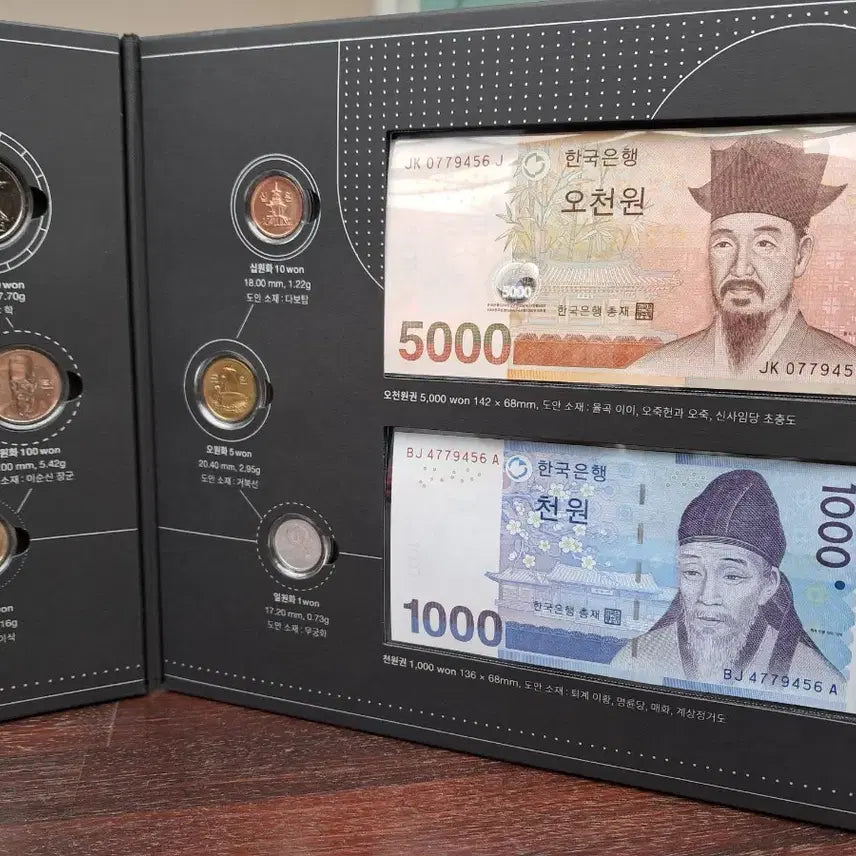 [BUNJANG] KOMSCO 70th Anniversary Commemorative Coin Set / 한국조폐공사70주년기념화폐세트