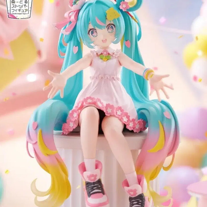 [BUNJANG] Hatsune Miku 10th Anniversary Noodle Stopper Figure / [미개봉] [예약상품] 신상 하츠네 미쿠 10주년 기념 누들스토퍼