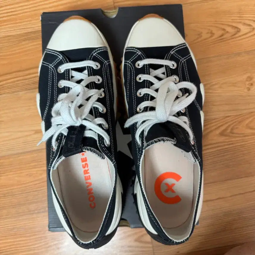 [BUNJANG] Converse Run Star Motion Low Foundational Black / (새상품)컨버스 런스타 모션 로우 파운데이셔널 블랙