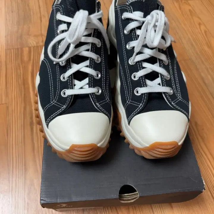 [BUNJANG] Converse Run Star Motion Low Foundational Black / (새상품)컨버스 런스타 모션 로우 파운데이셔널 블랙