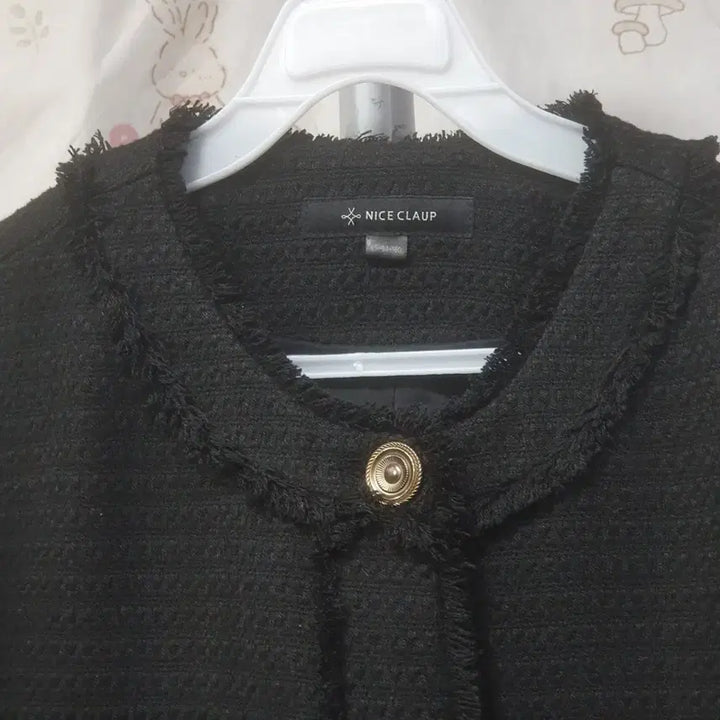 [BUNJANG] NICE CLAUP Tweed Short Jacket Black / 나이스 클랍    트위드  숏  자켓 :최저가~