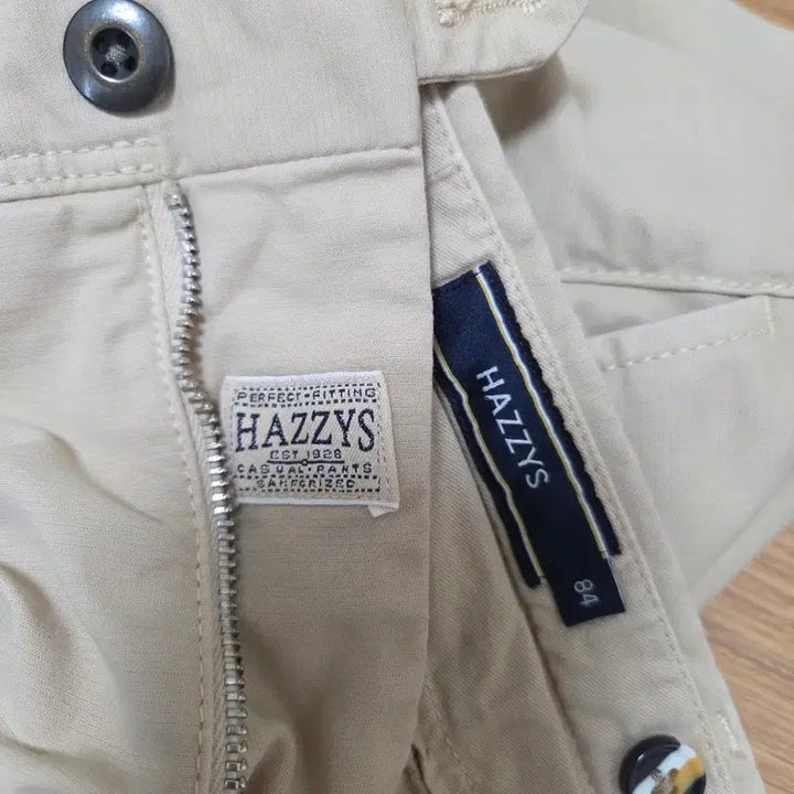 [BUNJANG] Hazzys Slim Fit Beige Cotton Pants 33 / 헤지스 슬림핏 베이지 면바지 84