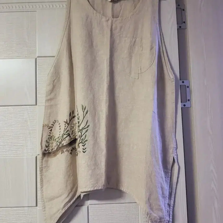 [BUNJANG] Micheli Linen Sleeveless Top / 미쉘리 린넨 민소매 상의