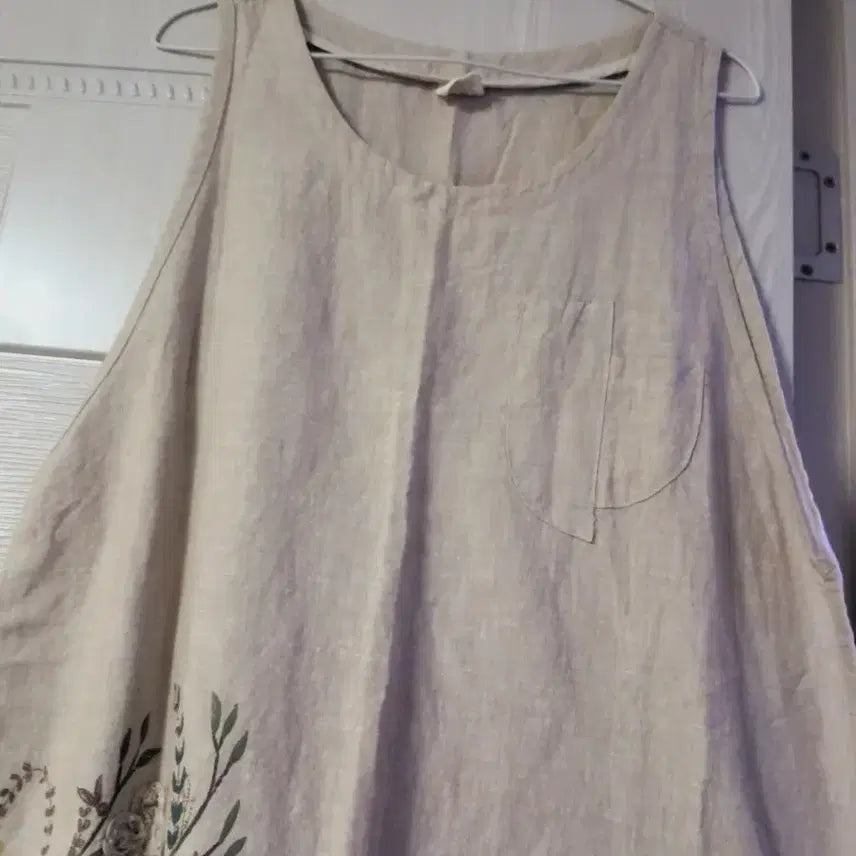 [BUNJANG] Micheli Linen Sleeveless Top / 미쉘리 린넨 민소매 상의