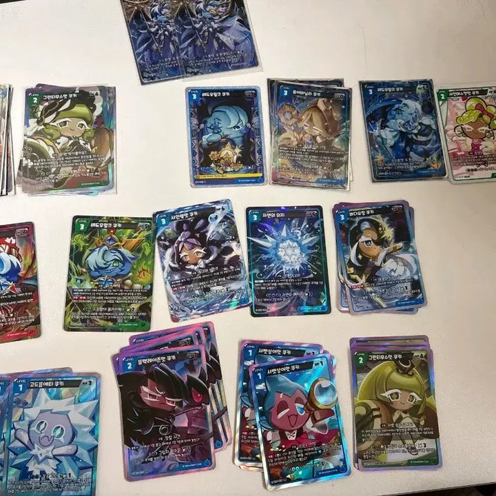 [BUNJANG] Cookie Run Shadow Milk &amp; Pure Vanilla Collectible Cards / 쿠키런 카드 팝니다