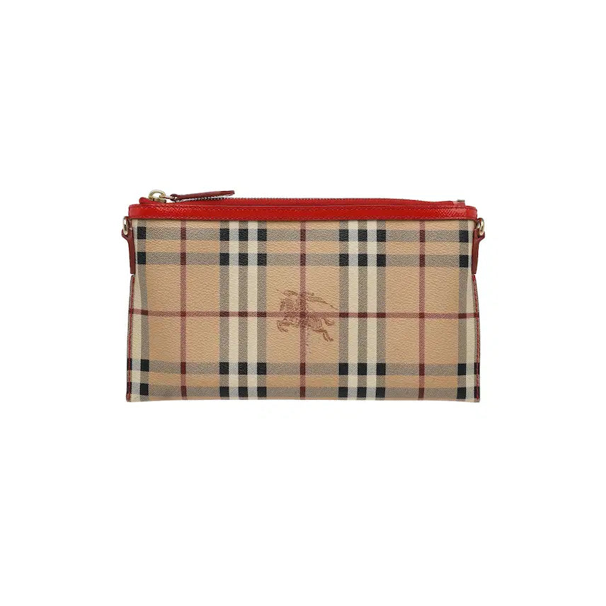 [BUNJANG] Burberry Haymarket Check Shoulder Bag / 버버리 헤이마켓 체크 숄더백