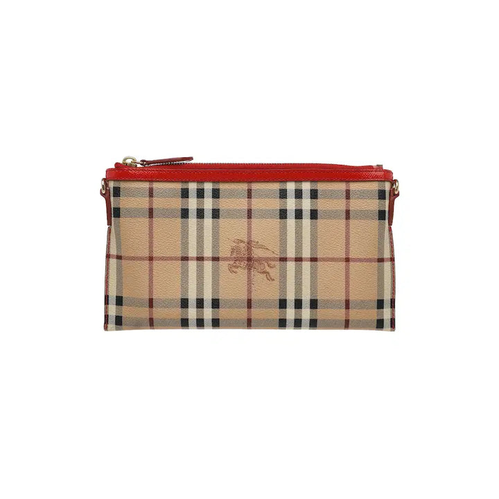 [BUNJANG] Burberry Haymarket Check Shoulder Bag / 버버리 헤이마켓 체크 숄더백
