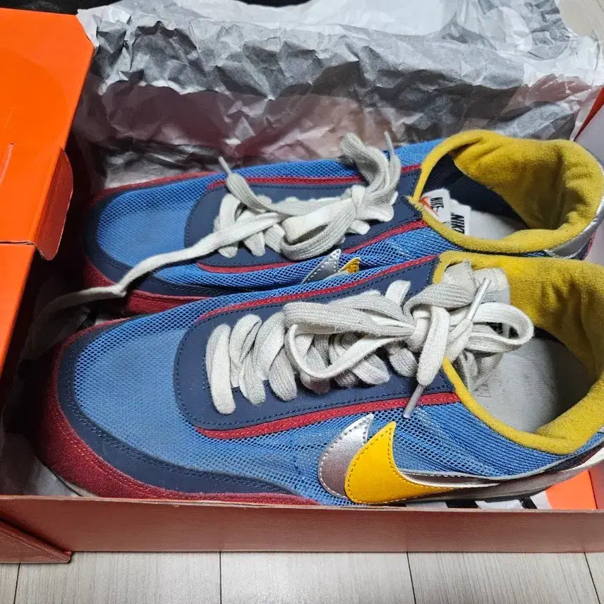 [BUNJANG] Nike x Sacai LD Waffle Sneakers / 나이키 사카이 ld 와플 270