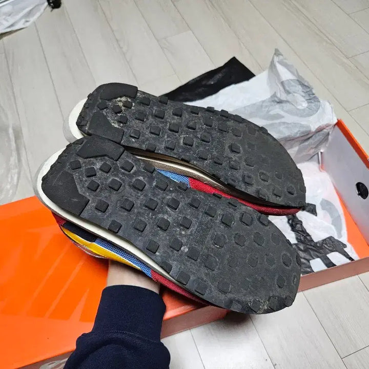 [BUNJANG] Nike x Sacai LD Waffle Sneakers / 나이키 사카이 ld 와플 270