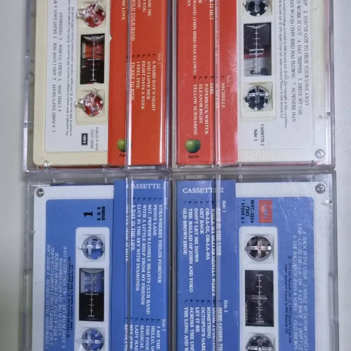 [BUNJANG] The Beatles 1962-1966 / 1967-1970 (Unsealed Cassette Tape) / 비틀즈 1962-1966/1967-1970 (개봉 카세트테이프)