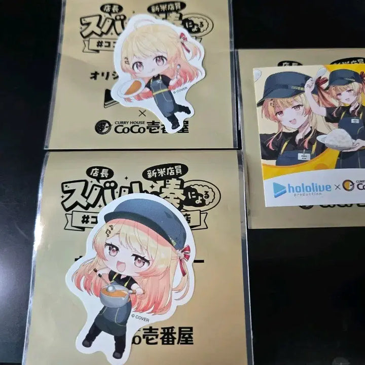 [BUNJANG] Hololive Kanade 3-Type Sticker Set / 홀로라이브 코코이치콜라보 카나데 스티커 3종