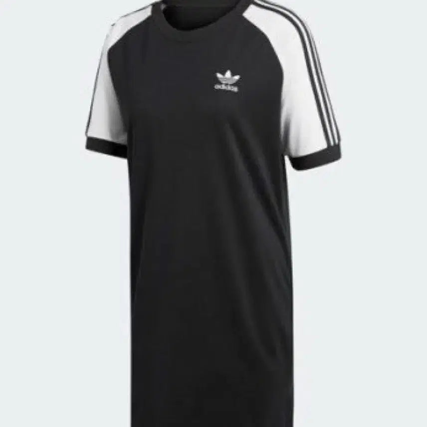 [BUNJANG] Adidas Raglan Dress Black XS / 아디다스 라글란 드레스 원피스 블랙 XS