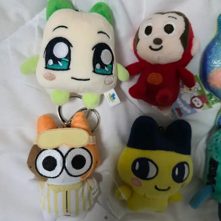 [BUNJANG] Disney Soul, Onionling, Cocomong Bundle Set Keychains / 디즈니 소울 일괄 키링 양파쿵야 인형 코코몽 열쇠고리 가방걸이 게임기