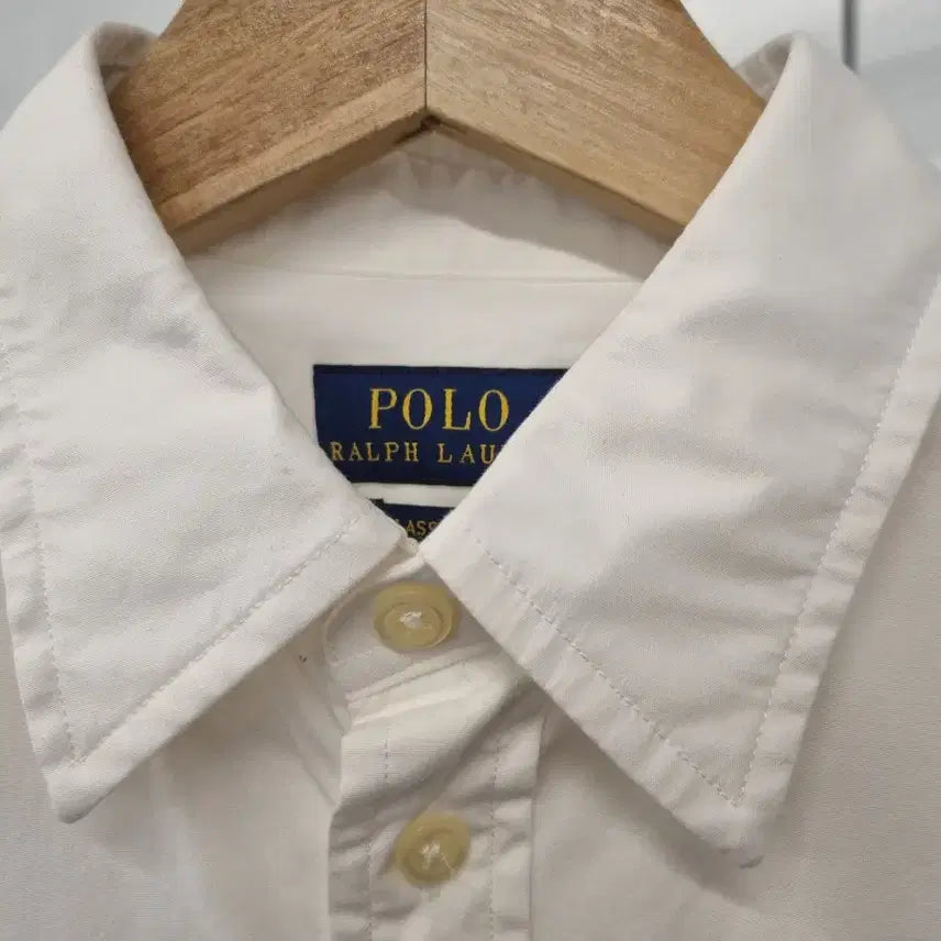[BUNJANG] Polo Ralph Lauren White Oxford Shirt / 폴로 랄프로렌 화이트 옥스포드 셔츠