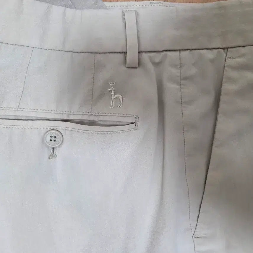 [BUNJANG] Hazzys Cotton Pants Beige Size 82 / 헤지스 면바지