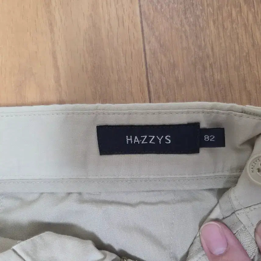 [BUNJANG] Hazzys Cotton Pants Beige Size 82 / 헤지스 면바지
