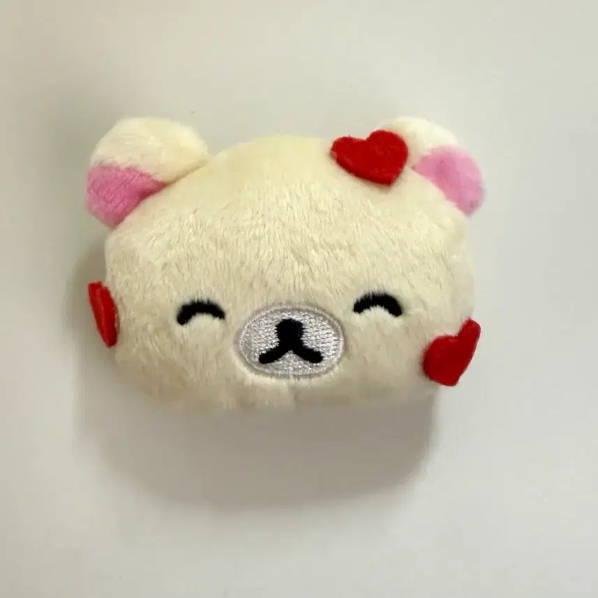 [BUNJANG] Korilakkuma Face Expression Emoji Badge (Heart) / 코리락쿠마 얼굴 표정 이모지 뱃지 하트 (급처)