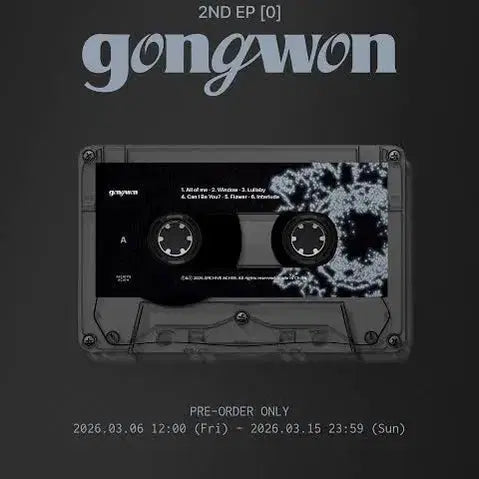 [BUNJANG] Gongwon 2nd EP [0] Numbered Cassette Tape / [넘버링 07] 공원 (gongwon) 2nd EP [0] 카세트 테이프