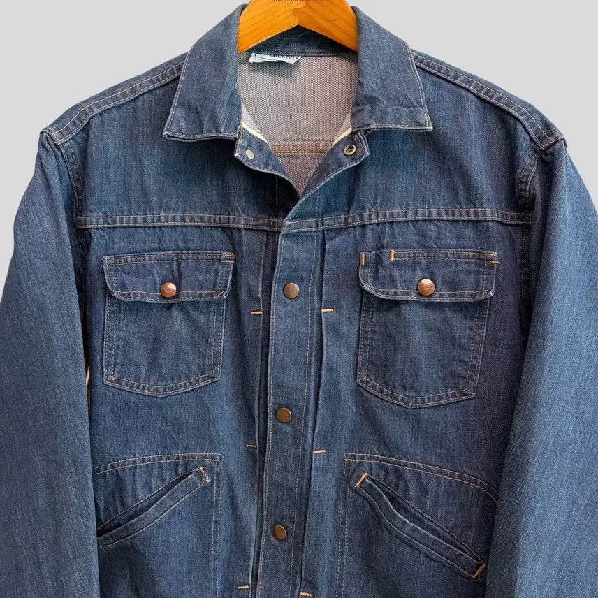 [BUNJANG] 1960s-1970s Sears Roebucks Selvage Work Denim Jacket / (L)60-70s Sears Roebucks 셀비지 워크 데님 자켓