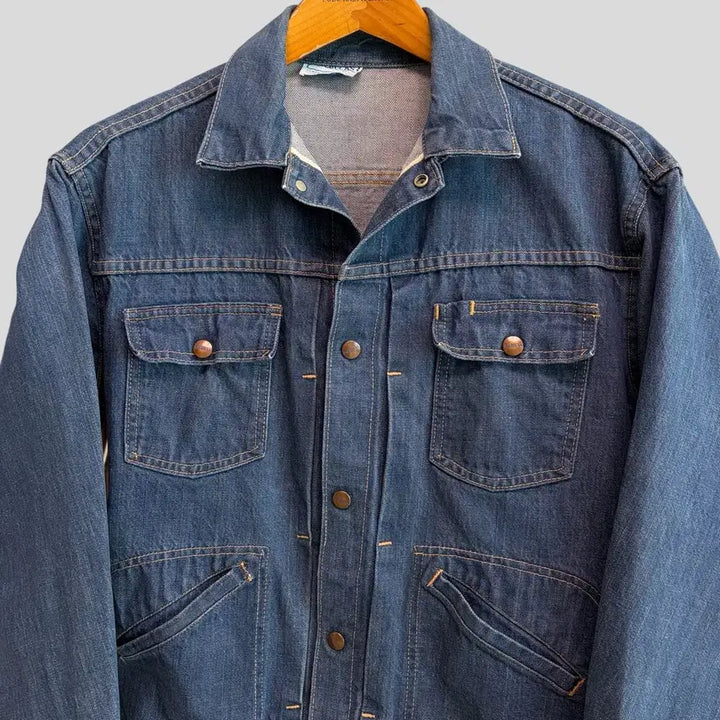 [BUNJANG] 1960s-1970s Sears Roebucks Selvage Work Denim Jacket / (L)60-70s Sears Roebucks 셀비지 워크 데님 자켓