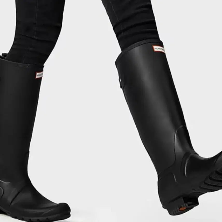 [BUNJANG] Hunter Black Tall Rain Boots / 헌터 롱 레인부츠 240