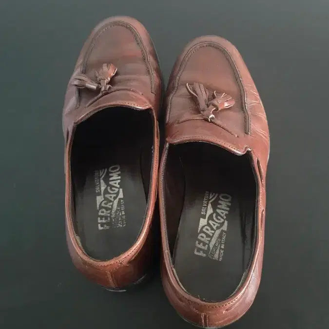 [BUNJANG] Salvatore Ferragamo Brown Tassel Loafers Size 7 (260mm) / 페라가모 태슬 로퍼 브라운 7사이즈260mm