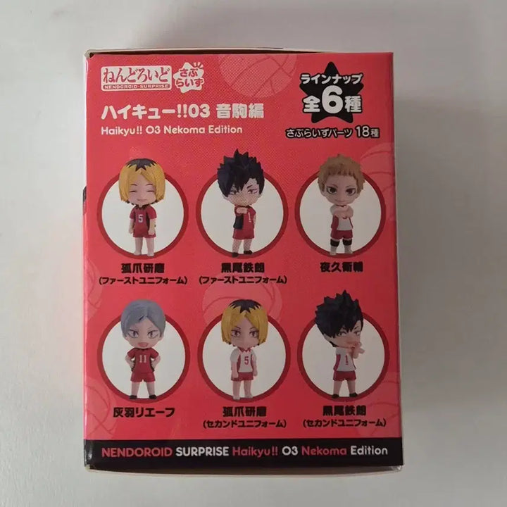 [BUNJANG] Haikyuu!! Kozume Kenma Nendoroid Surprise Nekoma Mini / 하이큐 코즈메 켄마 넨도로이드 서프라이즈 네코마 미니 넨도 피규어