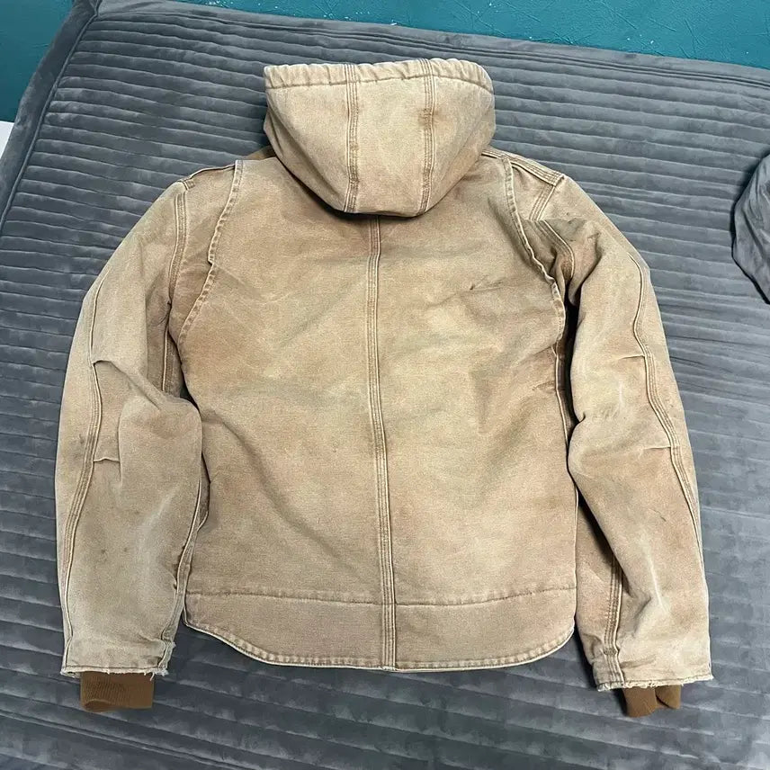 [BUNJANG] Carhartt J141 Sierra Hooded Work Jacket Brown M / 칼하트 j141 시에라 후드워크자켓 브라운 M
