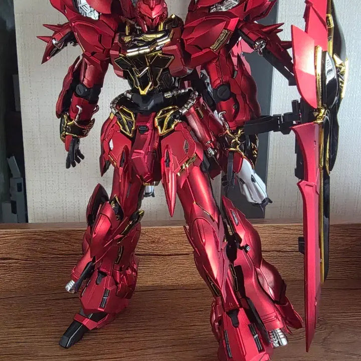 [BUNJANG] Comet MG Sinanju Assembly (YiSung Workshop Coated) / 혜성 mg 시난주 이성공방 코팅 조립품 팝니다